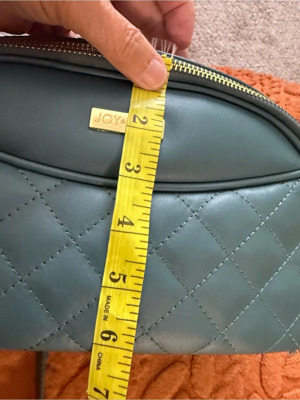Quilted Black Crossbody with Gold Chain and Tassel